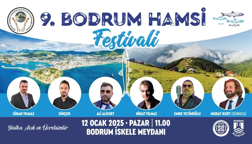 Bodrum Hamsi Festivali 9. Yılında Coşkulu Bir Etkinlik İçin Hazırlanıyor