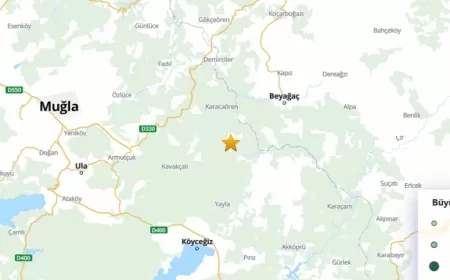 Muğla Merkez Üssü Menteşe’de 4.0 Şiddetinde Deprem