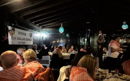 BOYODER Ailesi Yeni Yıl Yemeğinde Buluştu