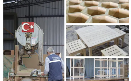 Dalaman Belediyesi’nden 700 Bin TL Tasarruf: Marangoz Atölyesi Üretimi Hız Kesmiyor