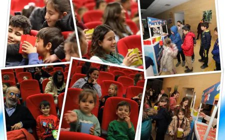 Başkan Aras’ın Çocuklara Sinema Hediyesi Yoğun İlgi Gördü