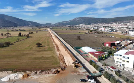 AVM Bağlantı Yolu Çalışmalarında Sona Gelindi