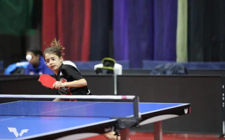 Büyükşehir Sporcusu Masa Tenisi’nde Dünya Dördüncülüğü’ne Yükseldi