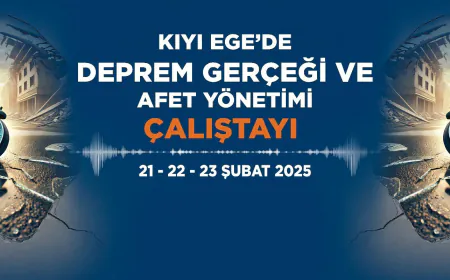 Büyükşehir Kıyı Ege Deprem Gerçeği Çalıştayı Düzenliyor