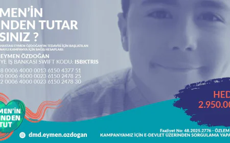 DMD Hastası Eymen'e Umut Olmaya Var Mısınız?