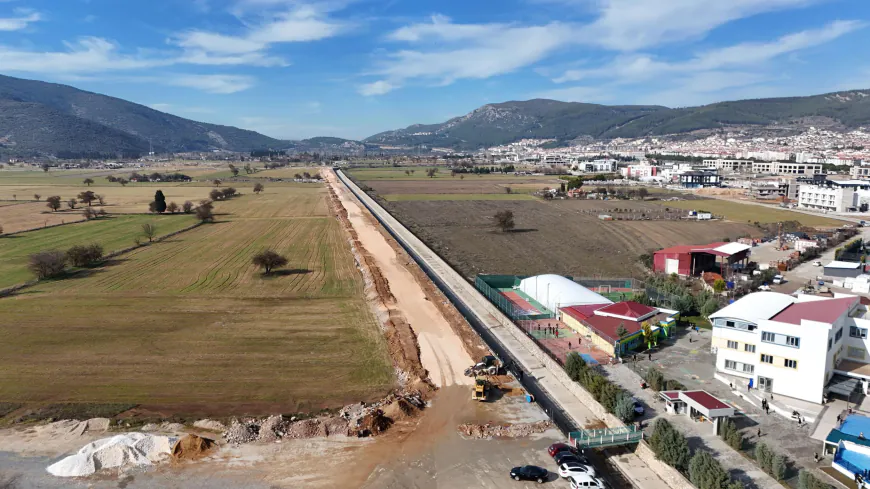 AVM Bağlantı Yolu Çalışmalarında Sona Gelindi