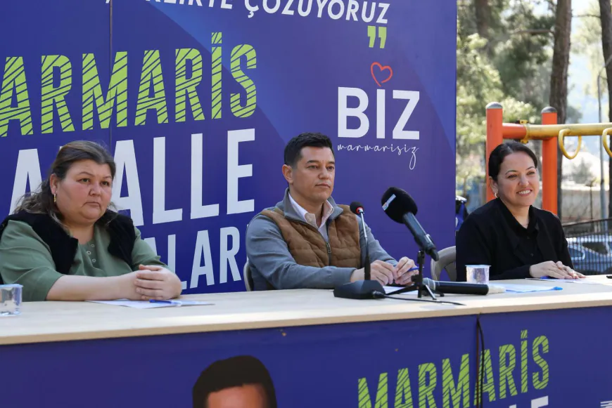 Marmaris'te Mahalle Buluşmaları Devam Ediyor: Başkan Ünlü Beldibi'nde Vatandaşları Dinledi