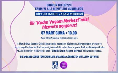 Belediyenin İlk Kadın Yaşam Merkezi Açılıyor