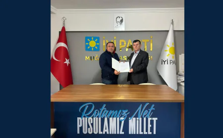 İYİ Parti Marmaris İlçe Başkanlığı'na İdris Keşan Atandı