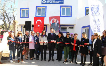 Bodrum’un İlk Kadın Yaşam Merkezi Açıldı