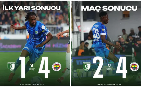 Fenerbahçe, Bodrum'da Farklı Kazandı: 4-2