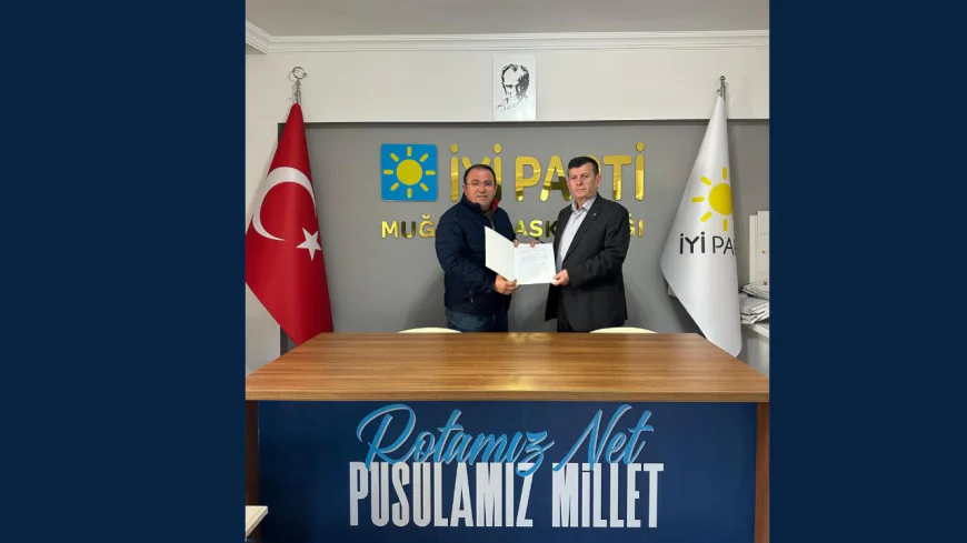 İYİ Parti Marmaris İlçe Başkanlığı'na İdris Keşan Atandı