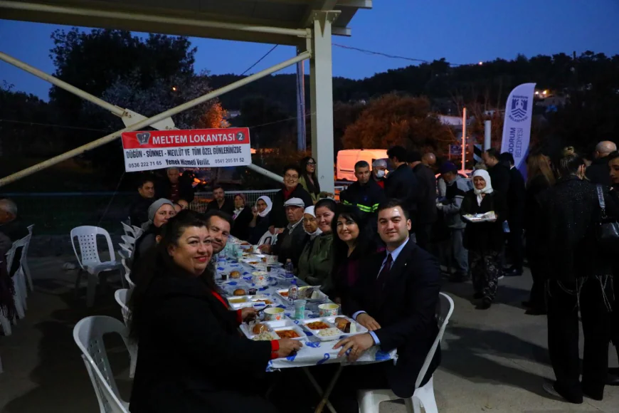 Bodrum'da Ramazan Ayı: Mahalle İftarlarında Binlerce Kişi Bir Arada