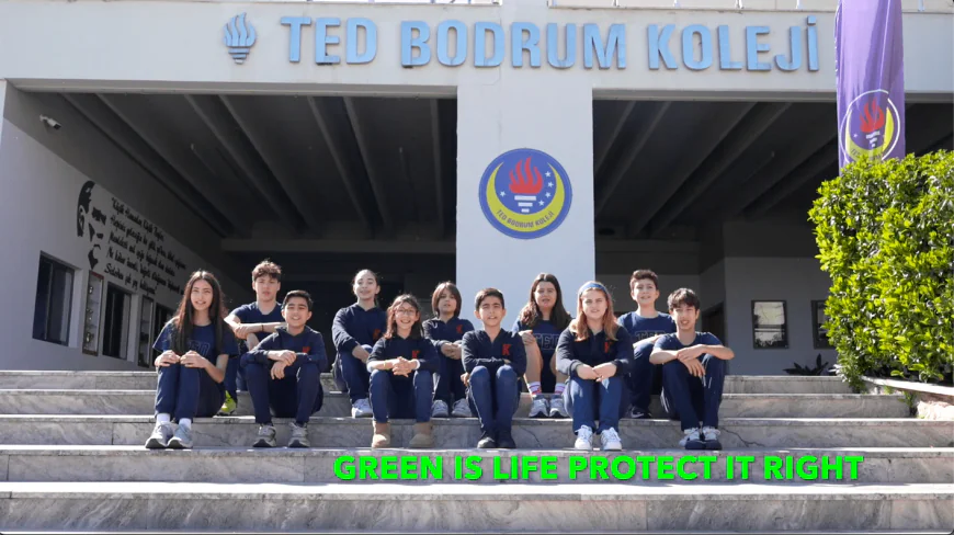 Bodrumlu Öğrencilerden İlham Veren Çevre Projeleri: Kağıt İsrafına Son, Yerel Bitkilere Destek