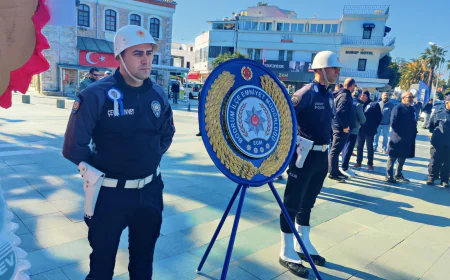 Türk Polis Teşkilatının 180. Kuruluş Yıl Dönümü Bodrum'da Törenle Kutlandı