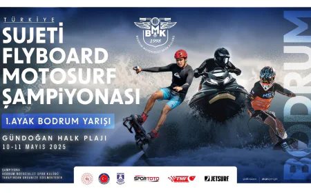 Bodrum’da Adrenalin Zirvede: Su Jeti, Flyboard ve Jet Surf Yarışları 10-11 Mayıs’ta Başlıyor!