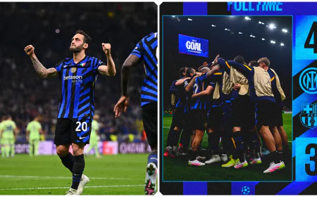 İnter, Nefes Kesen Mücadelede Barcelona’yı Geçerek Finale Yükseldi