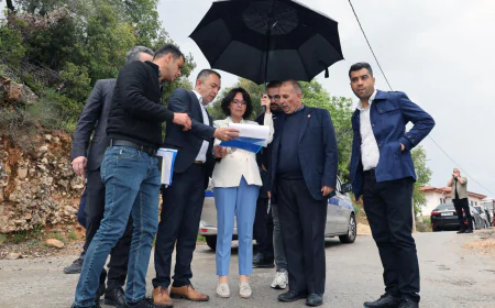 Başkan Köksal Aras Çalışmaları Yerinde İnceledi