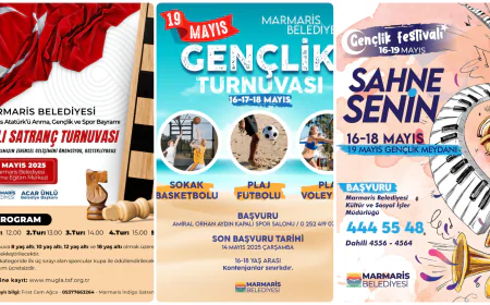Marmaris’te 19 Mayıs Coşkusu Gençlerle Yaşanacak