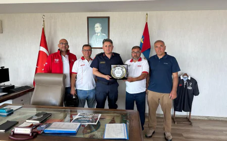 Bodrum Motosiklet Kulübü’nden Teşekkür Ziyareti