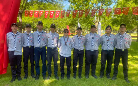 Bodrum’un İzcileri Samsun’da 19 Mayıs Coşkusunu Yaşattı