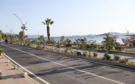 Turgutreis’te 34 Milyon TL’lik Yol Yatırımı Tamamlandı: Gazi Mustafa Kemal Bulvarı Trafiğe Açıldı