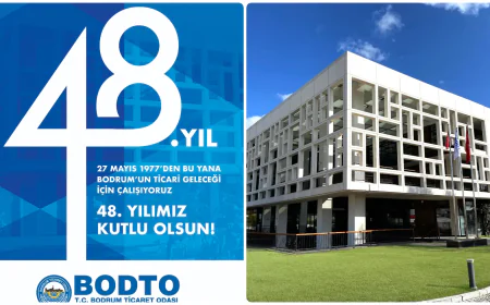 Bodrum Ticaret Odası 48 Yaşında: “Ticari Hayatın Lokomotifiyiz”