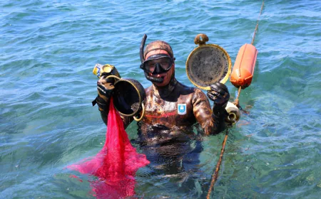 Denize En Çok Mavi Yakışır  Bodrum’da Deniz Dibi Temizliği Bitez Etabıyla Devam Etti