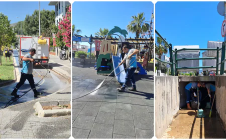 Marmaris’te Yaz Temizliği Hız Kazandı: Ekipler 7/24 Sahada