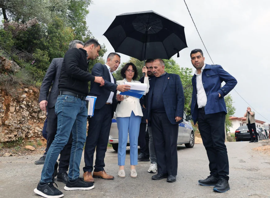 Başkan Köksal Aras Çalışmaları Yerinde İnceledi