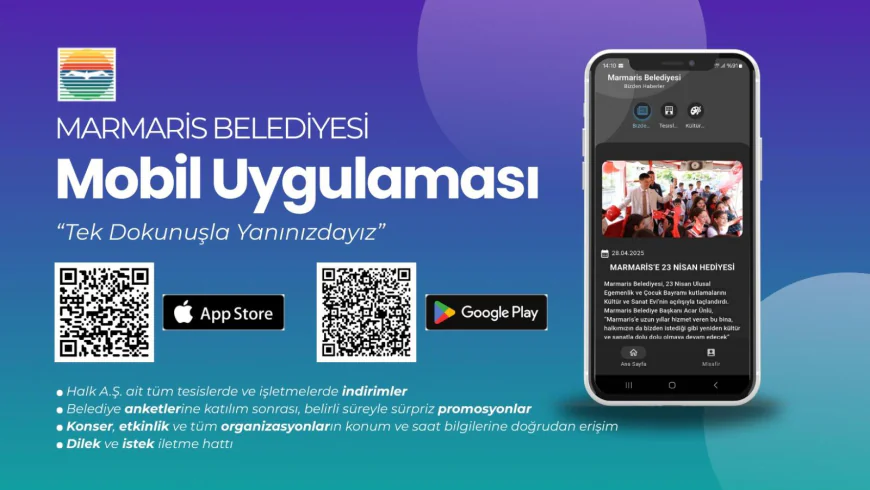 Marmaris Belediyesi’nden Hayatı Kolaylaştıran Dijital Adım