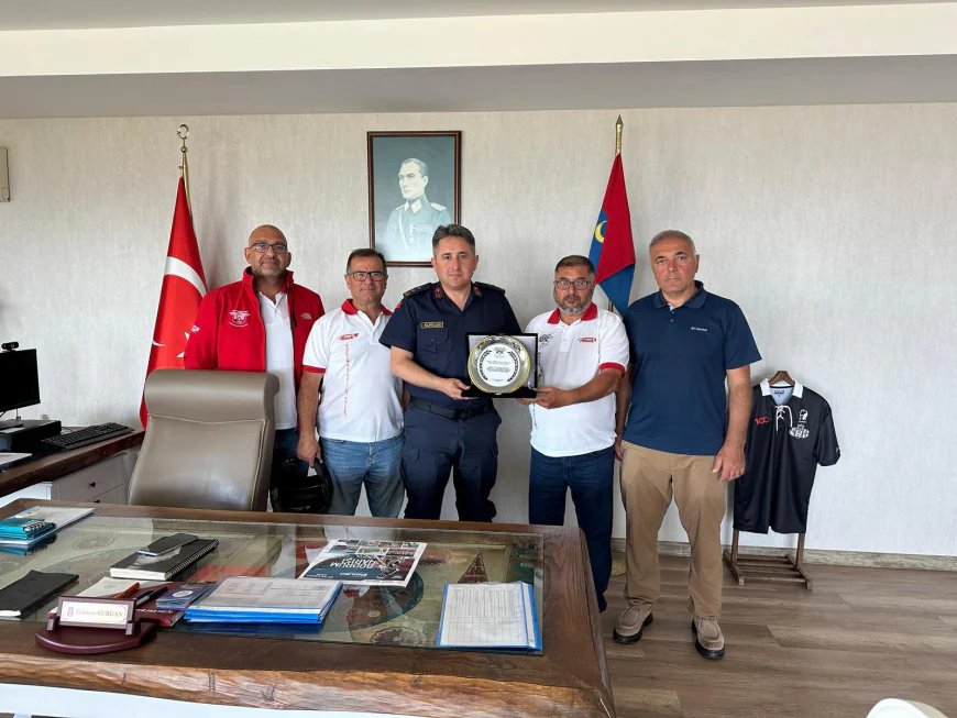 Bodrum Motosiklet Kulübü’nden Teşekkür Ziyareti
