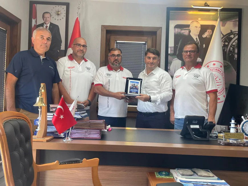 Bodrum Motosiklet Kulübü’nden Teşekkür Ziyareti