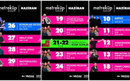 Metreküp Bodrum’dan Haziran Ayında Kültür-Sanat Şöleni!