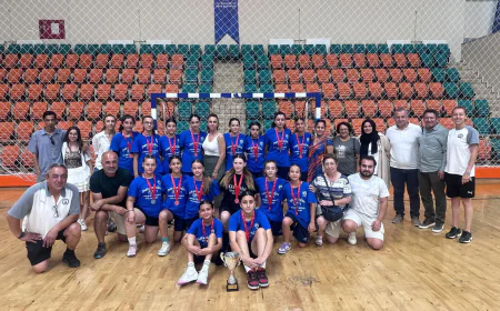 Yalıkavak Spor Minik Kızlar Takımı Türkiye İkincisi Oldu