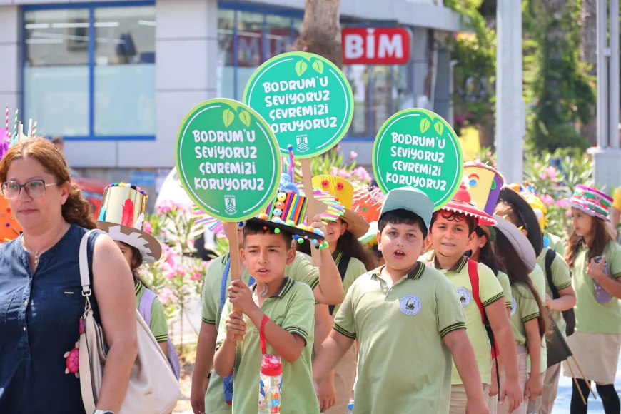 Bodrum’da Dünya Çevre Günü “Plastik Kirliliğine Son” Temasıyla Kutlandı