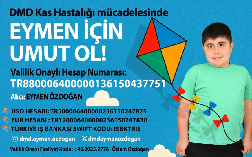 9,5 Yaşındaki Eymen’in Hayata Tutunabilmesi İçin 2.950.000 Dolar Gerekli