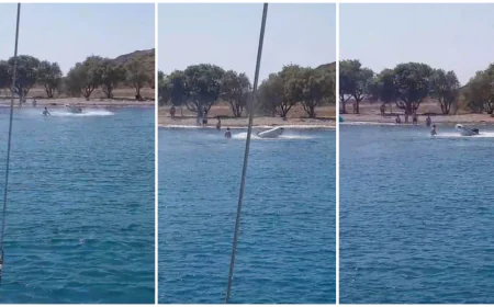 Turgutreis Açıklarında Sürücüsüz Kalan Bot Panik Yarattı