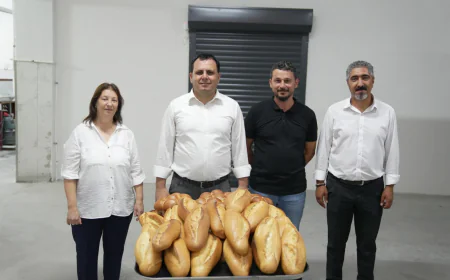 Dalaman Belediyesi’nden Halk Ekmek Hamlesi: Ferdi Zeyrek Halk Ekmek Fabrikası Deneme Üretimine Başladı