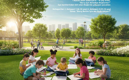 Muğlalı Çocuklar Dünyaya Barışı Resmedecek