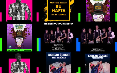 Metreküp Bodrum’da Temmuz Sonu Kültür ve Eğlenceyle Dolu
