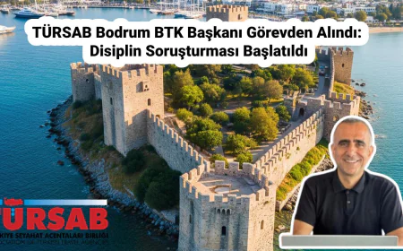 TÜRSAB Bodrum BTK Başkanı Görevden Alındı: Disiplin Soruşturması Başlatıldı