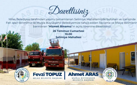 Milas Belediyesi’nden Selimiye’ye Yeni Hizmet Binası