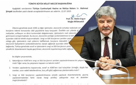 Metin Ergun’dan Hükümete Çağrı: Esnaf ve KOBİ Borçları Yeniden Yapılandırılmalı