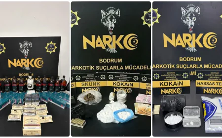 Kos Üzerinden Bodrum’a Uyuşturucu Sevkiyatı: 8 Tutuklama