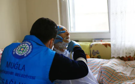 Büyükşehir Evde Bakım Hizmeti İle 26 Bin Haneye Misafir Oldu