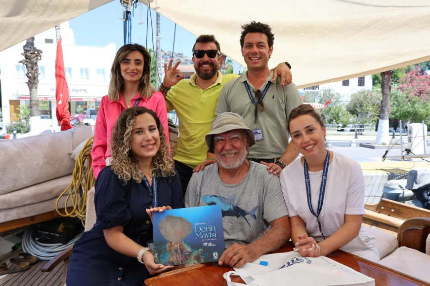 Bodrum Belediyesi’nden Kabotaj Bayramı’na Özel Ziyaret: Eski Süngerciler ve Dalgıçlarla Buluştular