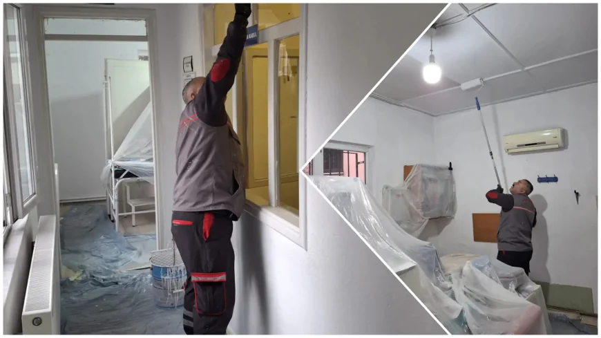 Menteşe Belediyesi’nden Sağlık Ocağına Doğalgaz ve Bakım Desteği