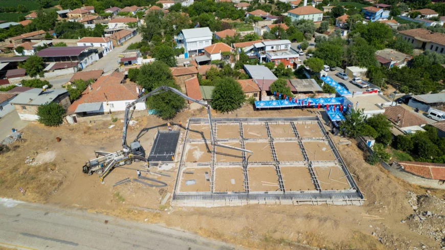 Milas’ta Derince Mahallesi’ne Çok Amaçlı Sosyal Alan Temeli Atıldı