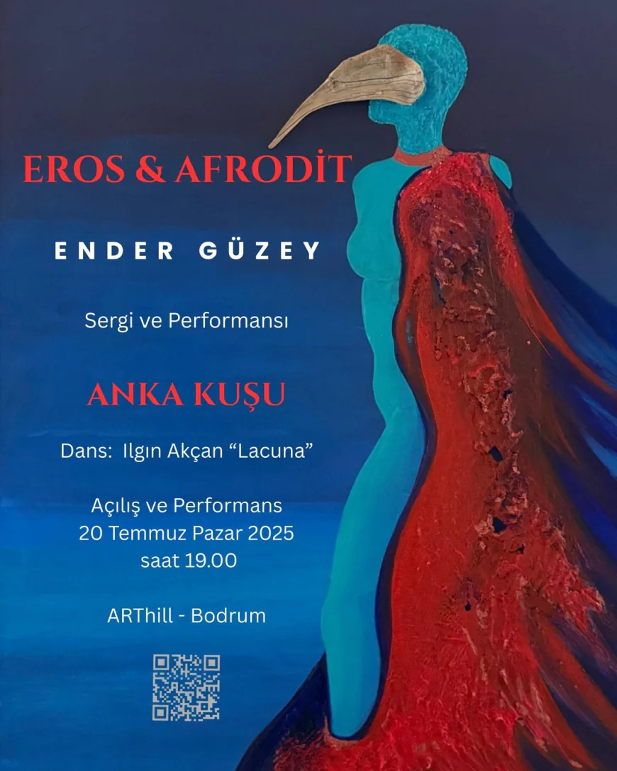 Ender Güzey’den Bodrum’da “Anka Kuşu” Performansıyla Unutulmaz Bir Sanat Akşamı